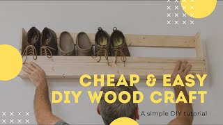 An AMAZING DIY Craft Using Just Wood | Easy DIY Home Decor