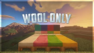 BEDWARS BUT I CAN ONLY BUY WOOL