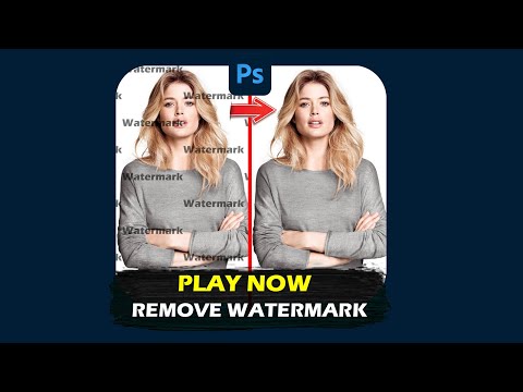 Remove Watermark !  🤯😎 #shorts #photoshop