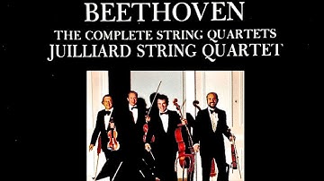 Beethoven - Complete String Quartets (reference rec. : Juilliard String Quartet 1982)
