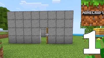 Minecraft: pocket edition - gameplay walkthrough part 1 (iOS, android)