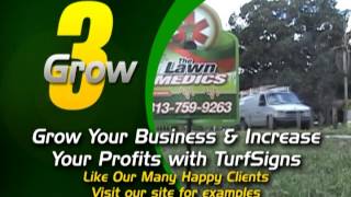 TurfSigns pesticide application signs