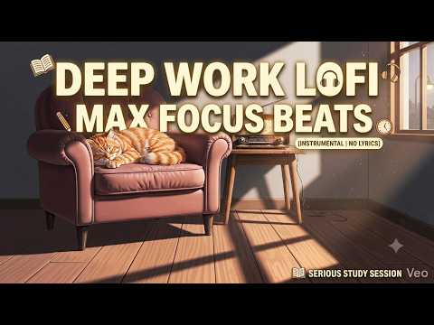 Deep Work Lofi 🎧 2 Hours Background Music for Serious Focus