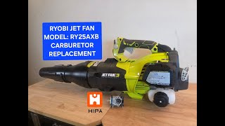 Ryobi Jet Fan Blower Carburetor Replacement Model RY25AXB