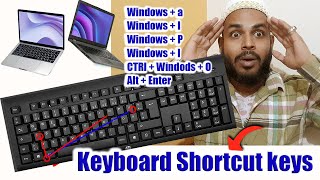 Computer shortcut key | Laptop shortcut keys | Keyboard shortcut key