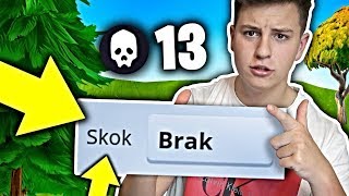 WYGRAŁEM BEZ SKOKU w FORTNITE CHALLENGE