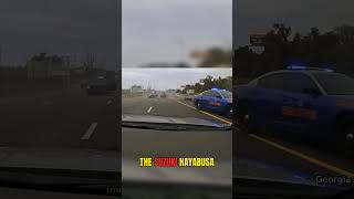 This Motorcycle Chase Didn't End Well #dashcam #arrest #hayabusa