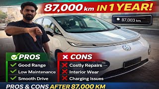 Windsor EV Review After 87,000 KM in 1 Year!🔥 Real Pros &amp; Cons | Long-Term Ownership