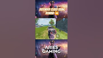 Using Two Class at Same time 😆 Rewind+Defender #codm #shorts