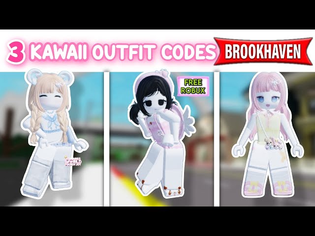 CUTE HELLO KITTY OUTFIT ID CODES FOR BROOKHAVEN 🏡RP ROBLOX ﾐ・◦・ﾐ✨️ 