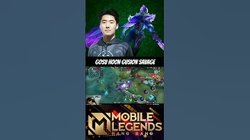 Gosu hoon gusion fast hand savage moment🔥 #gosuhoon #gusion #mlbb #shorts