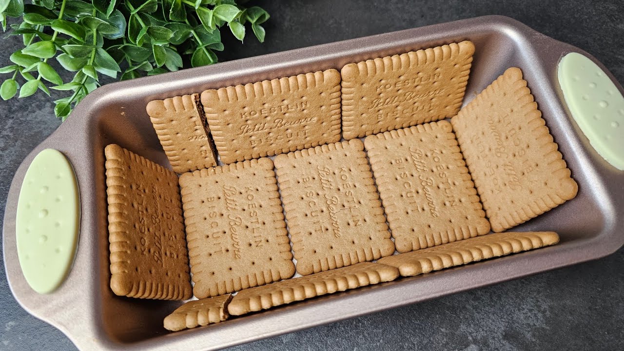 У тебя есть печеньки!! Приготовьте этот легкий и простой десерт, Невероятно вкусный!