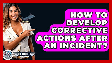 How To Develop Corrective Actions After An Incident? - Air Traffic Insider