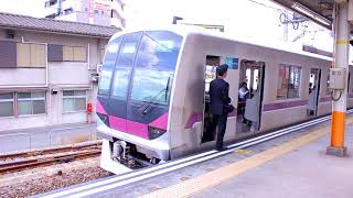 東京メトロ08系（08－103）車両  東武スカイツリーライン（東武伊勢崎線）急行　久喜行　西新井駅