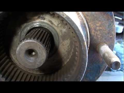 Ford super duty lubricating a 4wd locking hub