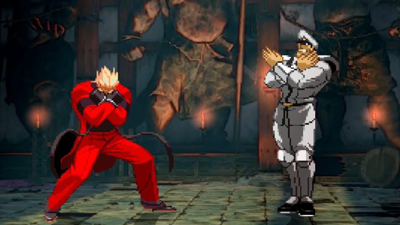 SNK VS CAPCOM || God Rugal Vs Shin Vega || Brutal Fight || Abnormal ...