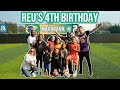 OUR SONS 4TH BIRTHDAY PARTY || FOOTBALL FUN!!!