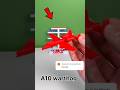 3d printed A10 WARTHOG #3dprinting #3dprinted #viral #fypシ #foryou