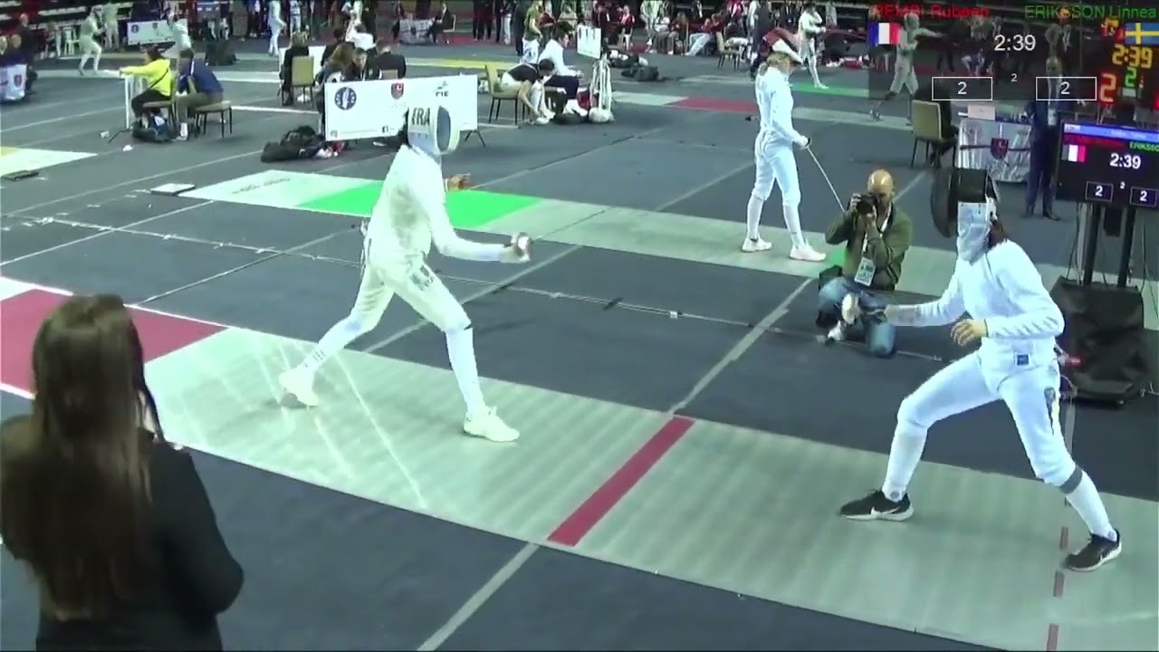 Euro Champs 2025 CWE - L8 - Rubeen Rembi FRA v Linnea Eriksson SWE