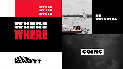 Typography Stomp Opener | 2 In 1 After Effects Templates