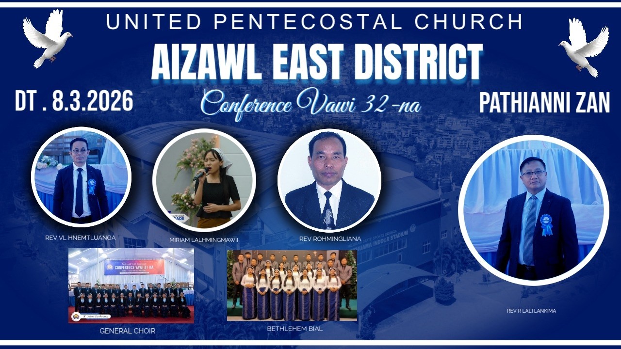 UPC-AIZAWL EAST DISTRICT KHAWMPUI - SUNDAY ZAN
