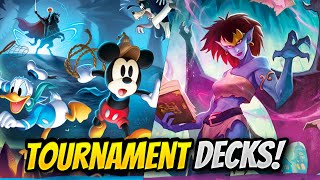 BEST DECKS IN THE NEW META!😮Tournament Meta Report | Disney Lorcana