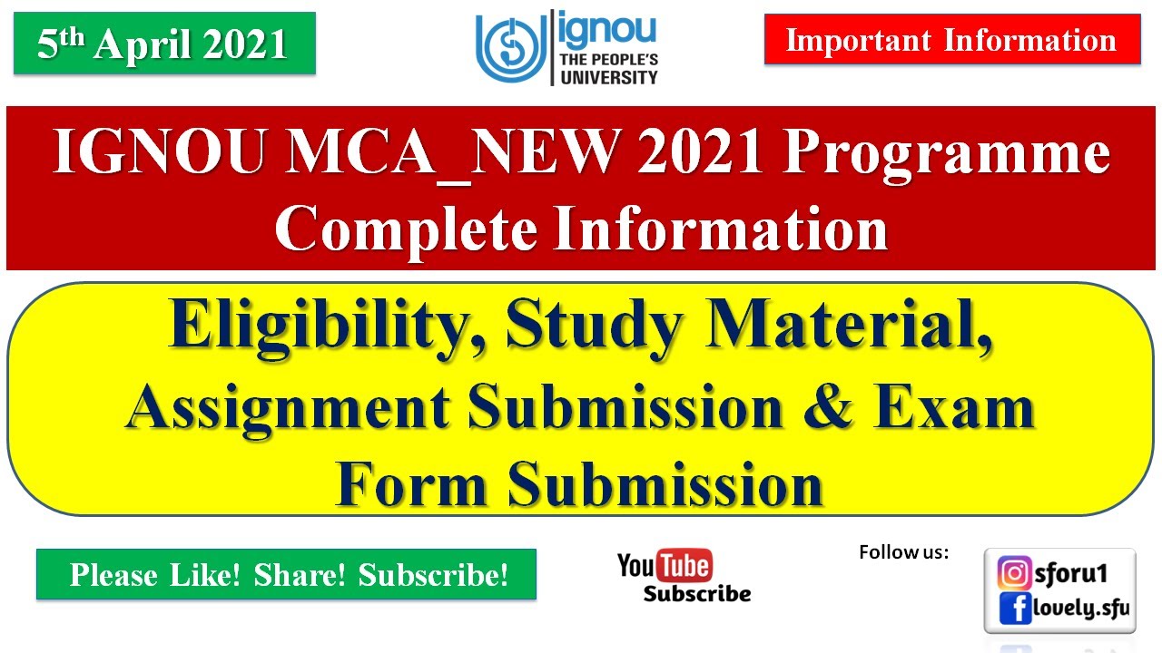 mca assignment ignou 2021