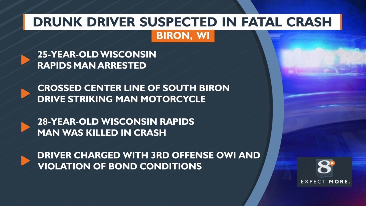 Drunk Driver Suspected in Fatal Crash - YouTube