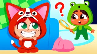 Where is Kitty? Peekaboo! 🙀 Playground Safety Rules and More Kids Songs