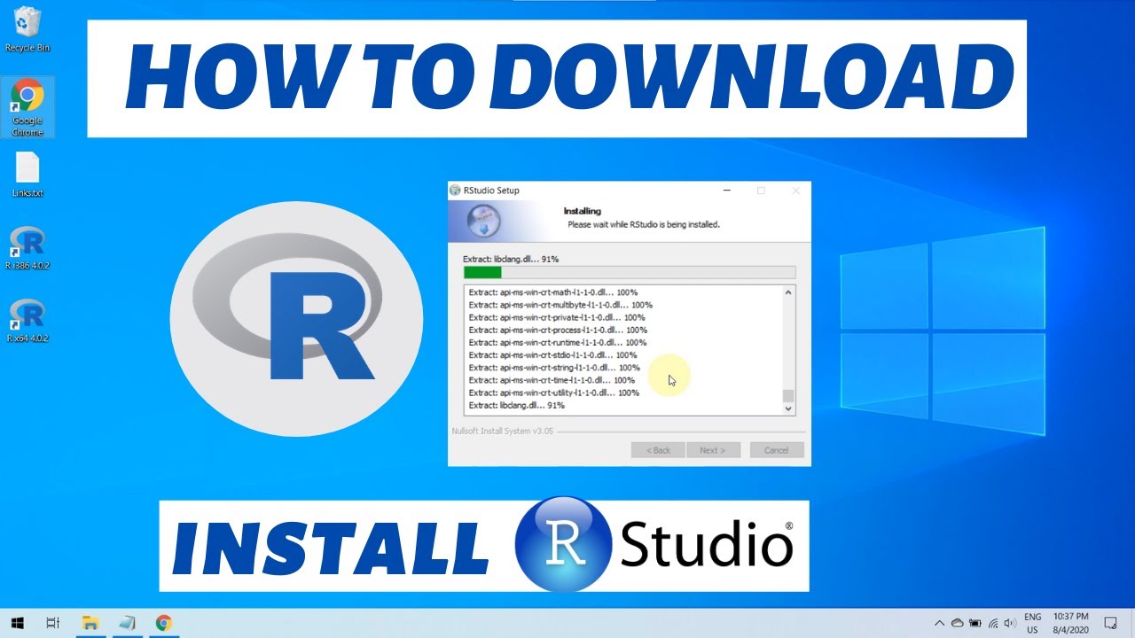 download rstudio for windows 10