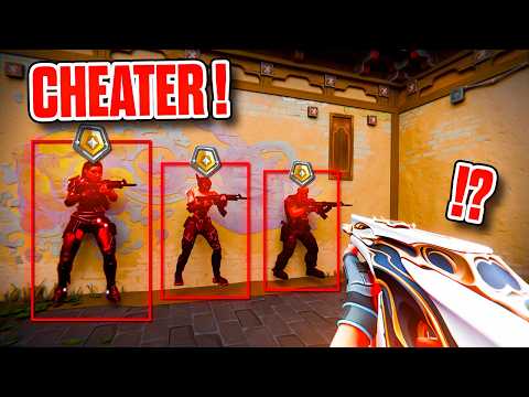 3 CHEATERS vs 5 GOLDS in VALORANT