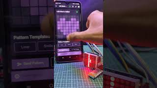 8x8 LED Matrix Controller With BlueBot app | Using HC05 Bluetooth Module #arduino #arduinoproject