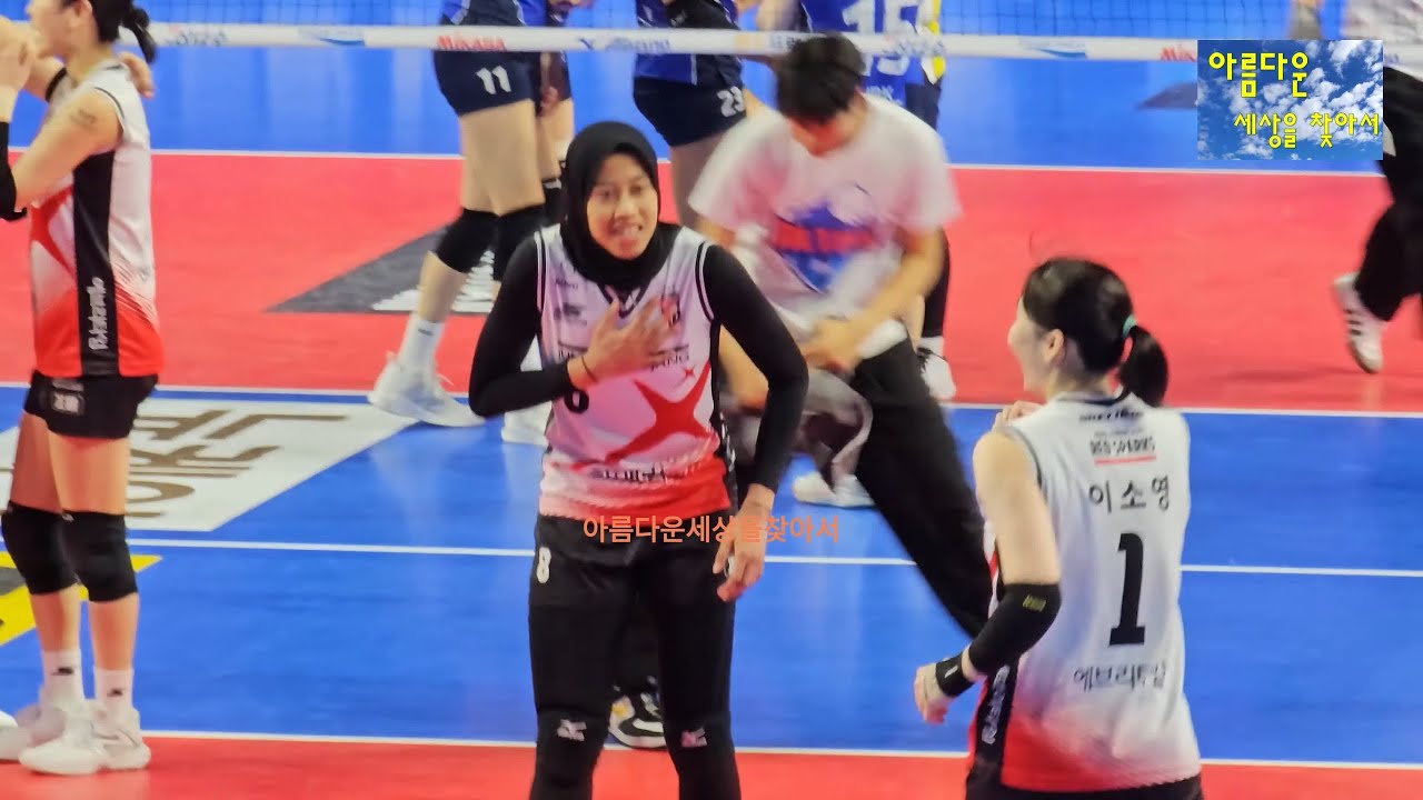 [SUBTITLE][23/24-여자배구][4R] 기업은행 Altos VS 정관장RedSparks