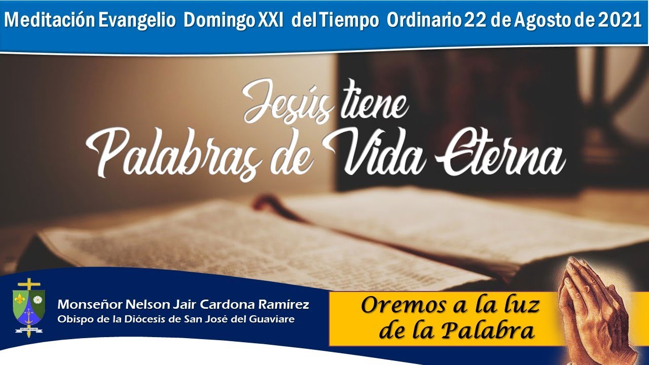 Meditación del Evangelio Domingo XXI del T Ordinario 22 de agosto 2021
