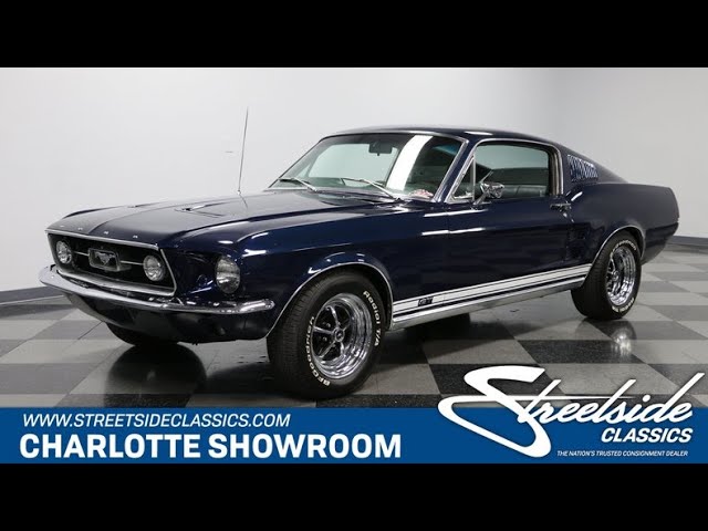 1967 Ford Mustang GT Fastback S Code for sale | 7852-CHA - YouTube