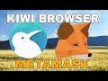 How to Create METAMASK Account on KIWI BROWSER image
