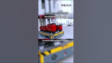 Trackless Transfer Cart for Transformer Transport! 🚚⚡