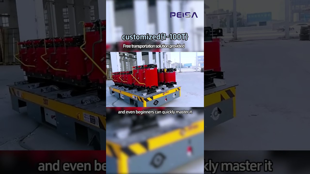 Trackless Transfer Cart for Transformer Transport! 🚚⚡