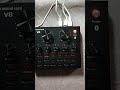 V8 Sound Card Short V8 Sound Card Short