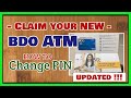 BDO ATM Claim and How to Change BDO PIN ATM Machine