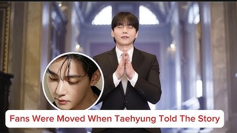 Fans Were Moved When Taehyung Said: "Suga