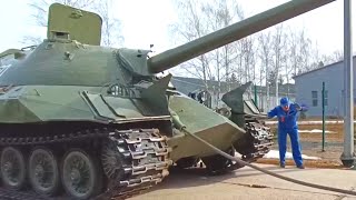 Russia will restore the IS-7 super tank, review