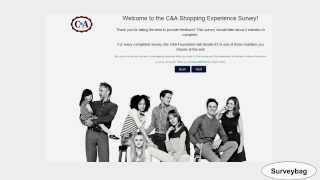 Feedback Canda Com C A Shopping Experience Survey Surveycab