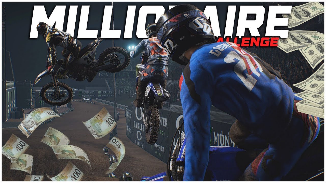 The MILLIONAIRE Challenge! (Monster Energy Supercross: The Official Videogame)
