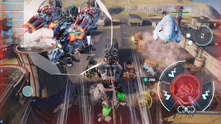 Three games: Shenlou shows out against poorly-matched teams | War Robots gameplay