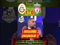 Oyuncular Derslerine Çalışmışlar! | Galatasaray 1-0 Liverpool | #ümitkaran