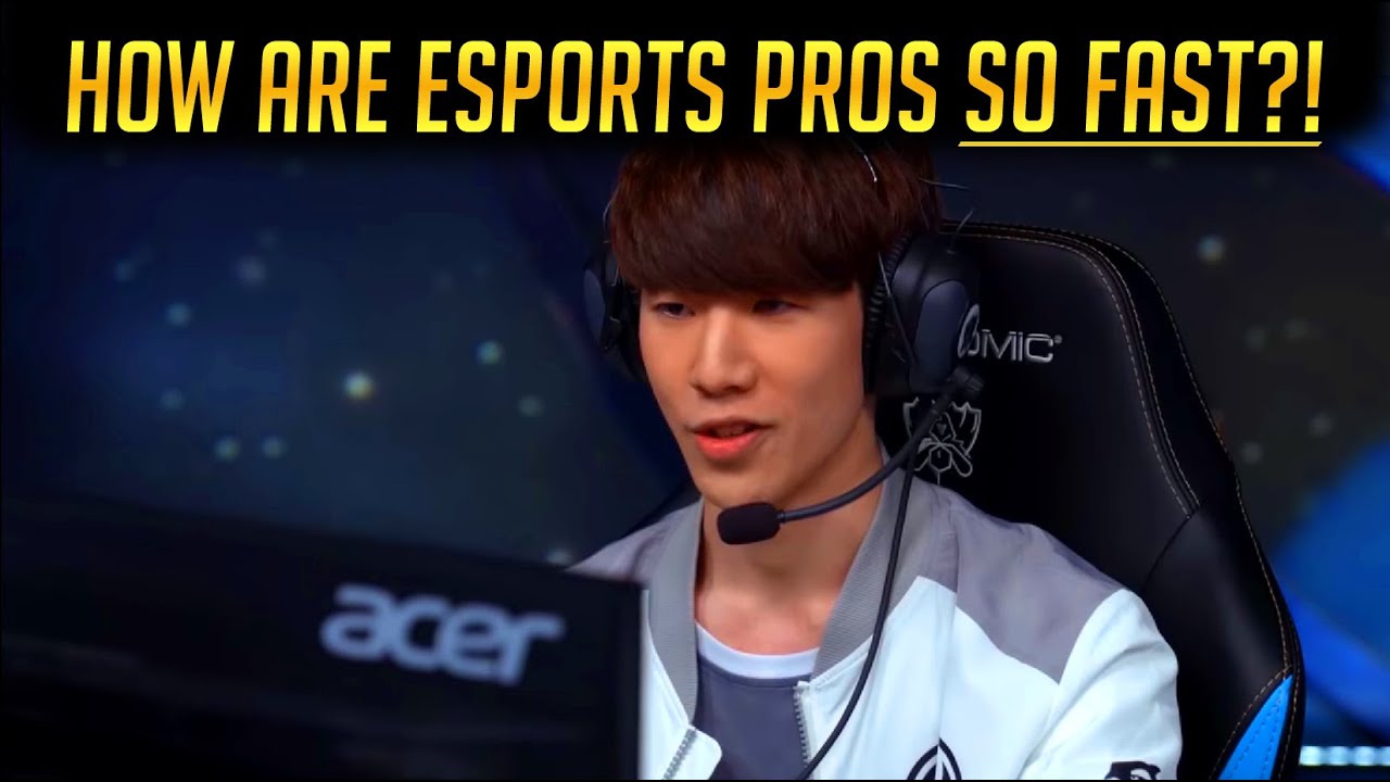 HOW ARE ESPORTS PLAYERS SO FAST? The Brain Science of Pro Gaming - YouTube