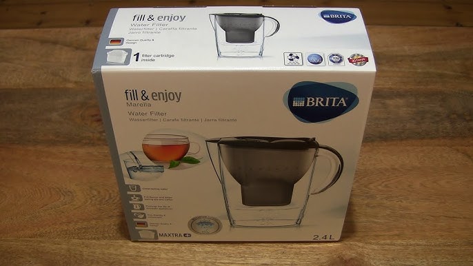 Brita Jahrespaket Cool weiß Marella Water Filter Jug Pack Maxtra+, Annual  (Pack of 12), White