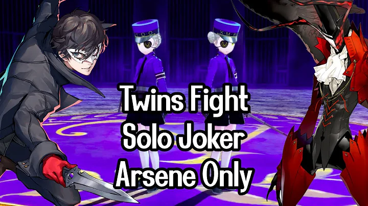 Solo Joker vs the Twins (Arsene Only, Merciless) - Persona 5 Royal