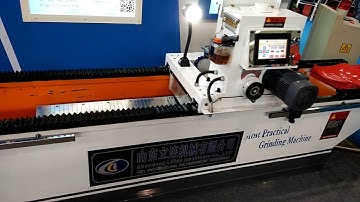 4 ft auto knife grinding machine. Linear guide way knife grinder.